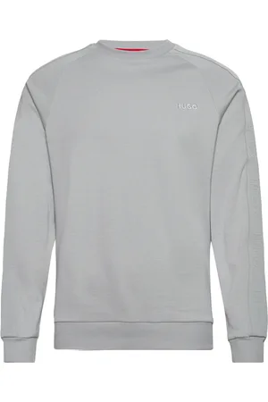 HUGO BOSS Tonal Logo Sweatsh. Designers Sweat-shirts & Hoodies Sweat-shirts Grey