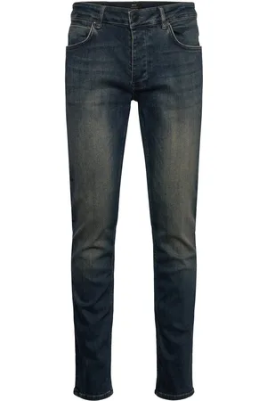 NEUW Lou Slim Barbaryvintage Indigo Bottoms Jeans Slim Blue