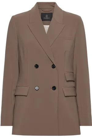 Bruuns Bazaar Brassicabblinda Blazer Blazers Double Breasted Blazers Brown