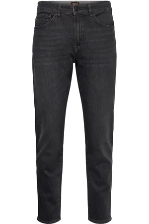 HUGO BOSS Onyx Bo Bottoms Jeans Tapered Black
