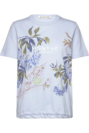 Munthe Silly Tops T-shirts & Tops Short-sleeved Blue