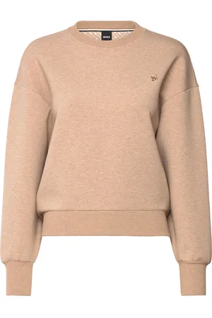 HUGO BOSS Einora Tops Sweat-shirts & Hoodies Sweat-shirts Beige