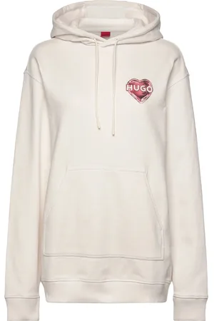 HUGO BOSS Dejandra Tops Sweat-shirts & Hoodies Hoodies Cream
