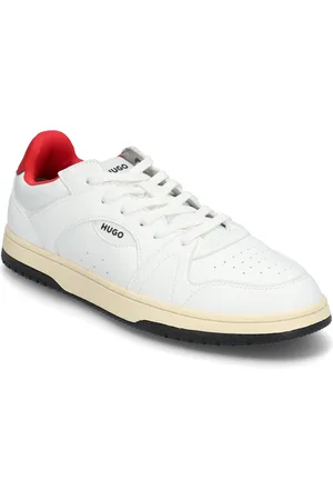 HUGO BOSS Hadrian_Tenn_Puny Matalavartiset Sneakerit Tennarit White