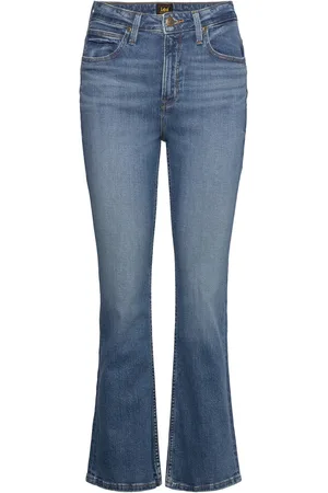 Lee Breese Boot Bottoms Jeans Boot Cut Blue