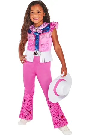 Barbie Cow-Girl Costume Toys Costumes & Accessories Character Costumes Pink