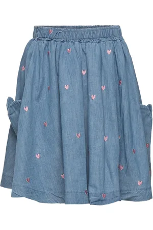 Minymo Skirt Dresses & Skirts Skirts Short Skirts Blue