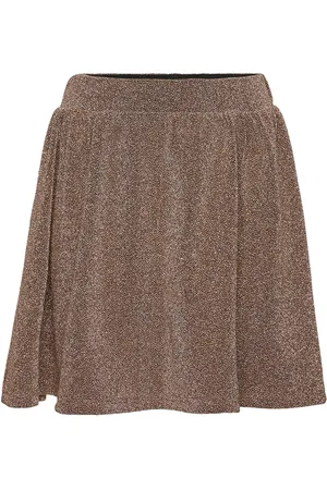 The New Tnidalou Skirt Dresses & Skirts Skirts Short Skirts Brown