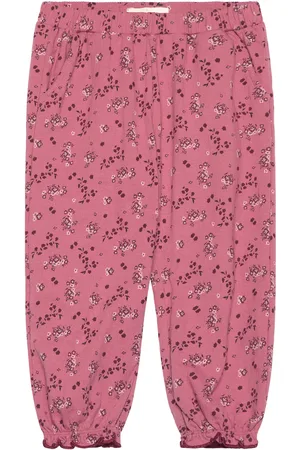 Creamie Pants Crepe Bottoms Sweatpants Pink