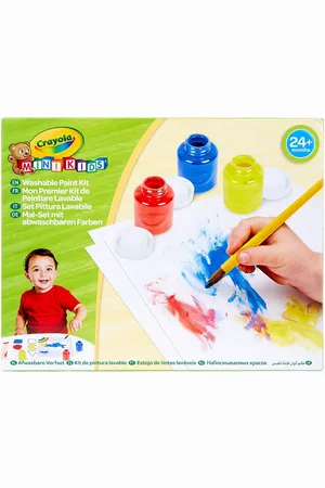 Crayola Mini Kids Washable Paint Kit Toys Creativity Drawing & Crafts Drawing Paints Multi/patterned