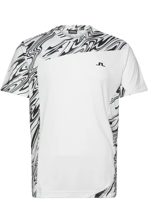 J Lindeberg Niccolo T-Shirt Sport Men Men Sports Clothes Sport Tops Sport T-shirts White