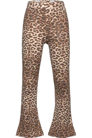 NAME IT Nkfnuni Bootcut Pant Bottoms Leggings Beige