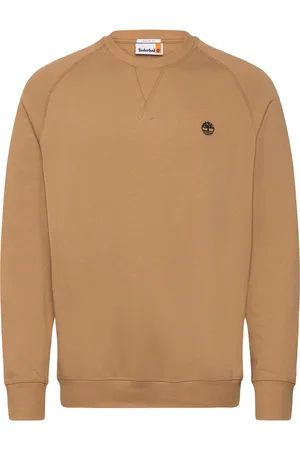 Timberland Brushed Back Crew Sweatshirt Designers Sweat-shirts & Hoodies Sweat-shirts Beige