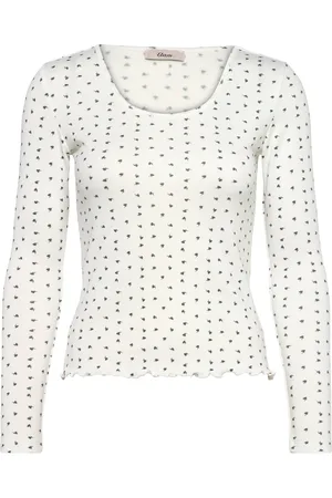 Etam Wildy - Long Sleeves T-Shirt Toppi White