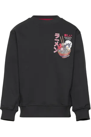 The New Tnirwing Os Sweatshirt Tops Sweat-shirts & Hoodies Sweat-shirts Black