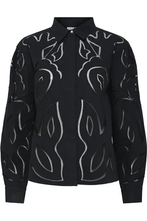 Y.A.S Terena Ls Shirt S. Tops Shirts Long-sleeved Black