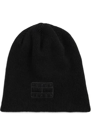 Tommy Hilfiger Tjm Heritage Skull Beanie Accessories Headwear Beanies Black