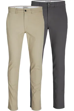JACK & JONES Jpstmarco Jjdave 2Pk Mp Noos Bottoms Trousers Chinos Beige Jack & J S