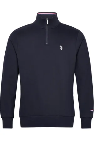 U.S. Polo Assn. Kurt Reg Hz Uspa M Sweat Tops Sweat-shirts & Hoodies Sweat-shirts Navy