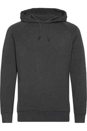 MOS MOSH Gallery Abel Hood Sweat Tops Sweat-shirts & Hoodies Hoodies Grey