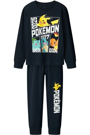 NAME IT Nkmdamien Pokemon Ls Nightset Noos Sky Pyjamasetti Pyjama Navy