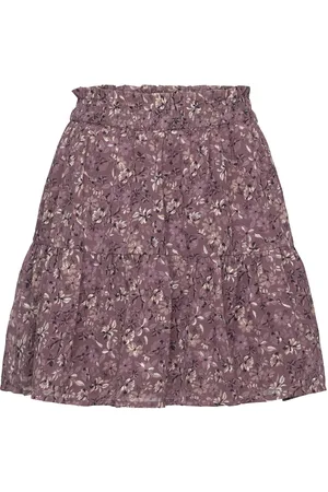 Creamie Skirt Dobby Gold Dresses & Skirts Skirts Short Skirts Pink