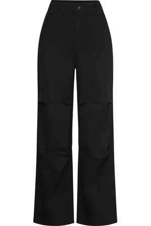 Hope Vol Trousers Black Bottoms Trousers Wide Leg Black
