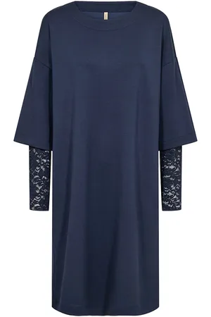 soyaconcept Sc-Banu Polvipituinen Mekko Navy
