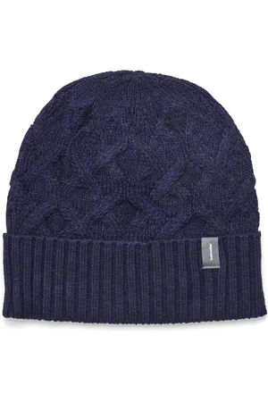 Icebreaker U Mer Cable Knit Beanie Sport Women Sport Accessories Sport Beanies Navy