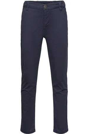 EN FANT Pants Twill Bottoms Chinos Navy