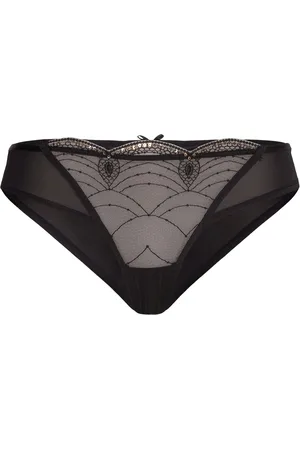 Hunkemöller Ruby Brazilian Lingerie Panties Brazilian Panties Black