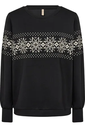 soyaconcept Sc-Banu Tops Sweat-shirts & Hoodies Sweat-shirts Black