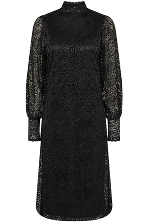 soyaconcept Sc-Nailah Polvipituinen Mekko Black