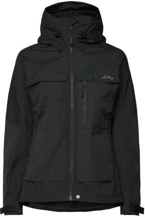 Lundhags Authentic Ws Jacket Sport Women Sport Clothing Sport Outerwear Sport Jackets Sport Outdoor Jackets Black