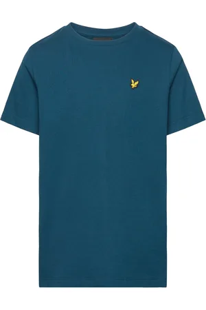 Lyle & Scott Plain T-Shirt Tops T-shirts Short-sleeved Navy