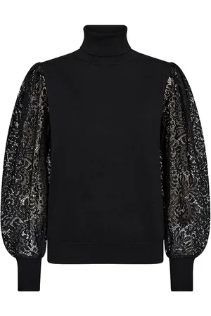 soyaconcept Sc-Dollie Tops Knitwear Turtleneck Black