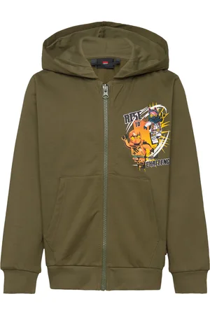 LEGO kidswear Lwscout 613 - Sweatshirt Tops Sweat-shirts & Hoodies Hoodies Green