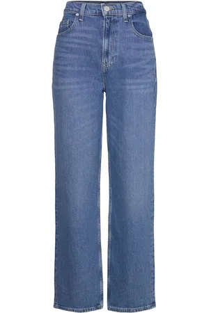 Tommy Hilfiger Layla Hr Slim Straight Ch0130 Bottoms Jeans Straight-regular Blue