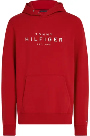 Tommy Hilfiger Hoody Tops Sweat-shirts & Hoodies Red
