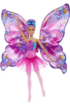 Barbie Dance And Flutter Doll Toys Dolls & Accessories Dolls Multi/patterned