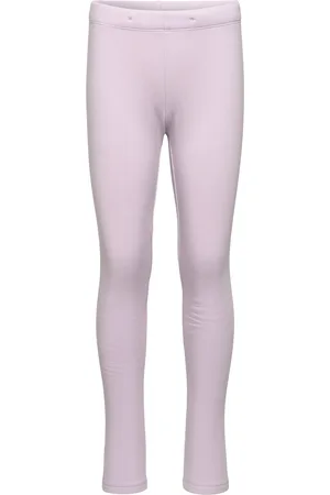 Lindex Leggings Basic Brushed Inside Bottoms Leggings Pink