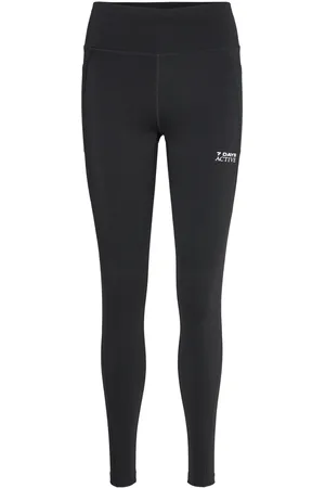 7 DAYS ACTIVE Performance Tights Sport Women Sport Clothing Sport Tights Sport Training Tights Black