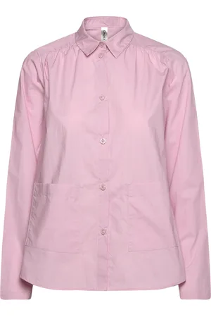 Lindex Shirt Poplin Toppi Pink