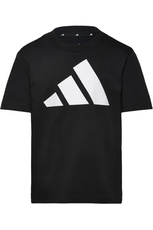 adidas J Bl Tee 160 Tops T-shirts Short-sleeved Black