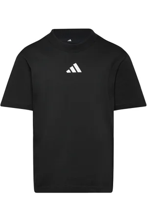 adidas J Sl Tee 160 Tops T-shirts Short-sleeved Black
