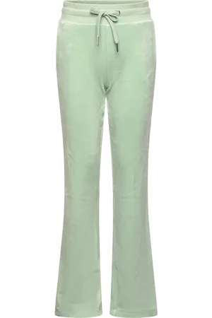 Lindex Trouser Velour Bottoms Sweatpants Green