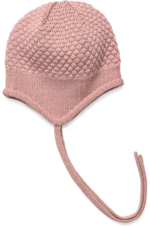 mp Denmark Oslo Bonnet Accessories Headwear Hats Baby Hats Pink