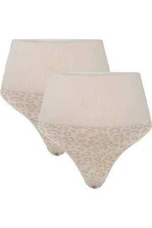 Mama;licious Mlshelby G-String 2-P A. Stringit Alusvaatteet Beige