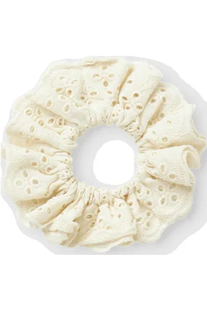 Lil Atelier Nkfacc-Lola Scrunchie Lil Accessories Hair Accessories Scrunchies Cream