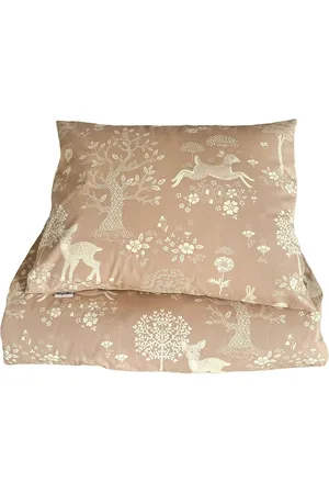 Majvillan Summer Fields Brown Single Bed Set 150X210 Cm Home Sleep Time Bed Sets Beige